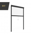 R1T Vertical spring roll-up window mosquito net with telescopic rail