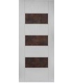Custom-made fiberglass panel for outdoor use in various colors Helios Corten model thickness 6/7 mm