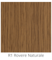 Customized laminated wood panel for indoor use color Natural Oak R1 thickness 6/7 mm