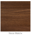 Panneau de bois stratifié sur mesure pour usage intérieur couleur Noyer Matrix épaisseur 6/7 mm