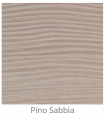Pannello in legno laminato su misura per uso interno colore Pino Sabbia spessore 6/7 mm