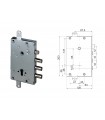 European cylinder security door lock for Cisa 3 pin spacing 32