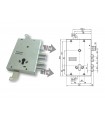European cylinder security door lock for Gasperotti 9mm protrusion