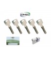 Omec 5-key non-friction Euro security cylinder various sizes