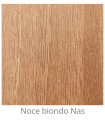 Bespoke laminated wood panel for indoor use color Blond Walnut NAS thickness 6/7 mm