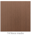 Panneau de bois stratifié sur mesure pour l'intérieur coloris Noyer moyen T4 épaisseur 6/7 mm