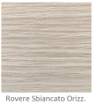 Panneau de bois stratifié sur mesure pour l'intérieur coloris Chêne blanchi épaisseur 6/7 mm