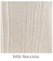 Pannello in legno laminato su misura per uso interno colore Milk Nocciola spessore 6/7 mm