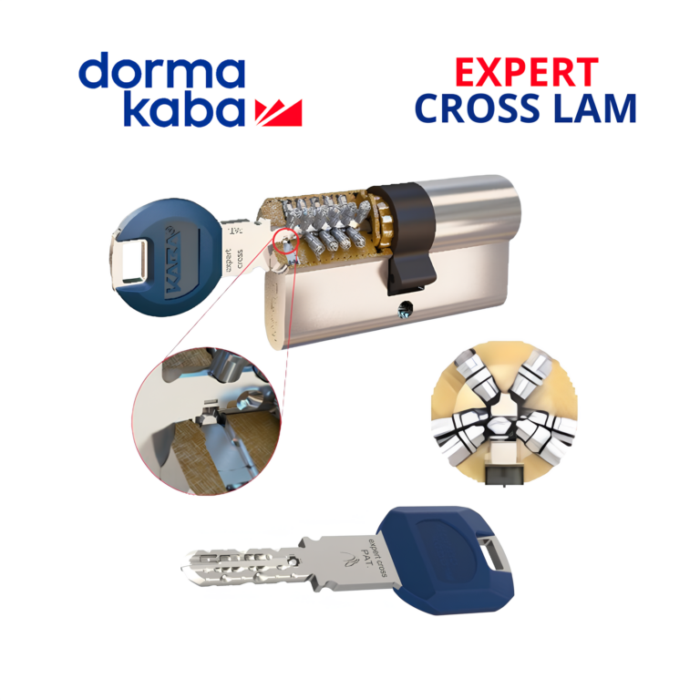 Kaba Expert Cross Lam : le cylindre avec une sécurité extrême !!!!